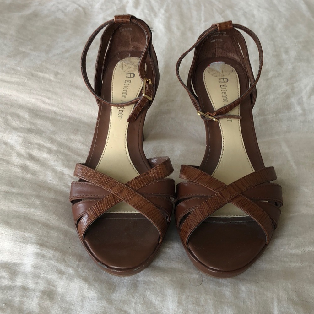 Camel colored heels